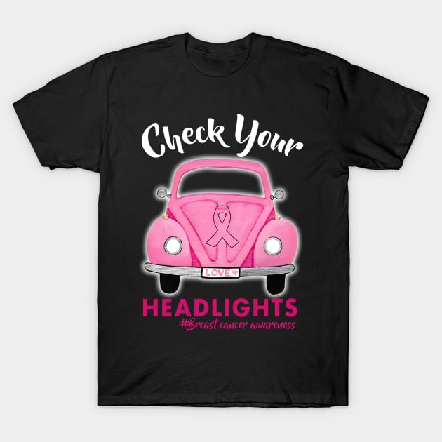 Check Your Headlights T-Shirt by maexjackson